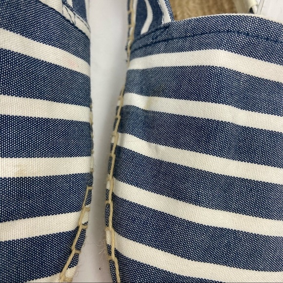 SOLUDOS Blue Striped Espadrilles - Picture 7 of 7